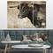 Designart - Spanish Bull Sketch - Animal Art On Canvas